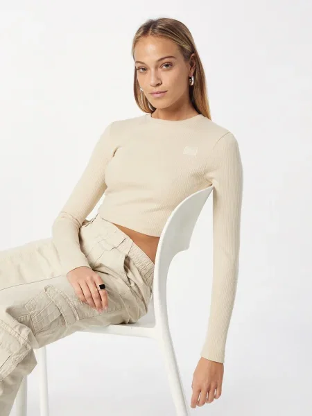 ALPHA INDUSTRIES Majica volneno bela