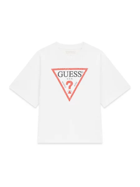 Guess T-Shirt Relaxed Fit λευκό
