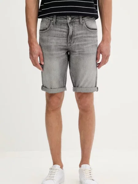 Tommy Jeans šortky s šedé