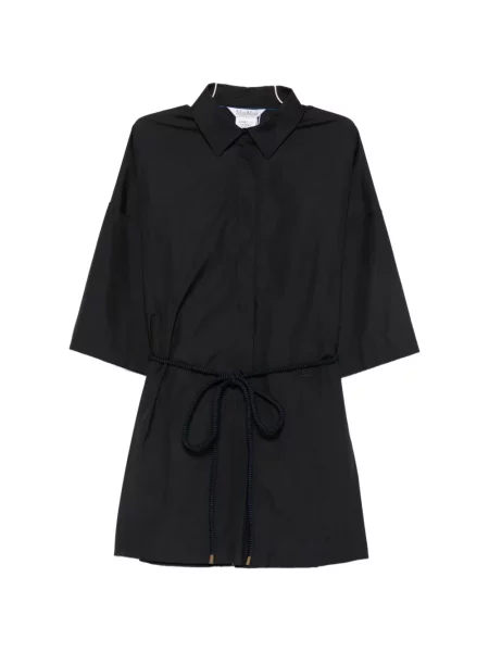 Scurt cu centură cămașă Max Mara negru