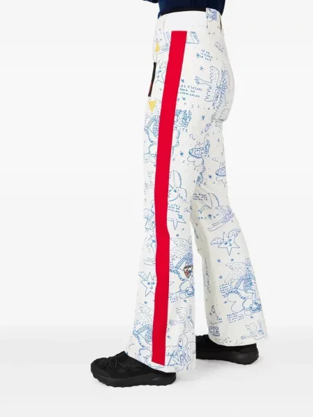 Pantaloni Rossignol cu dungi alb