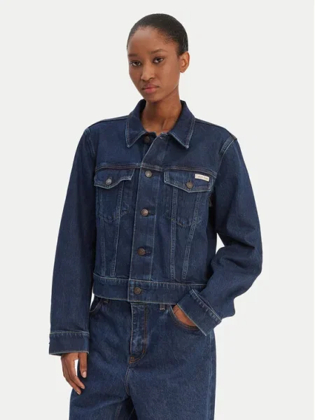 Calvin Klein Jeans Дънково яке Classic тъмносин