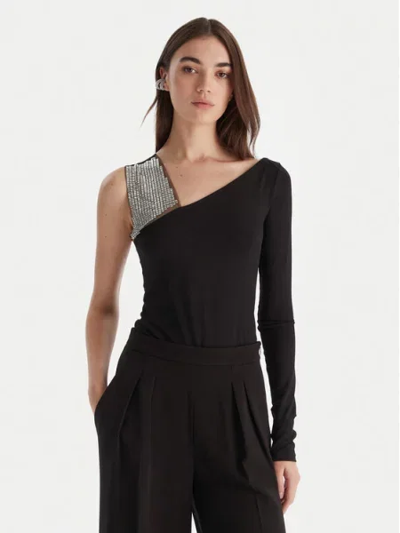Patrizia Pepe Body czarny