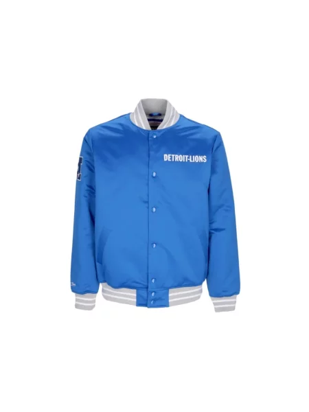 Kurtka bomber Mitchell & Ness niebieski