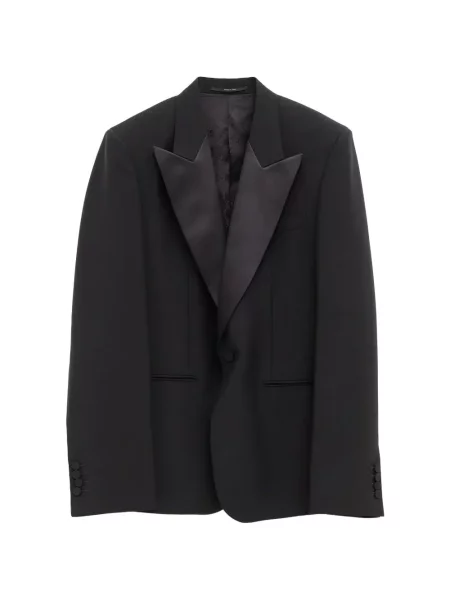 Costum Gucci din satin negru