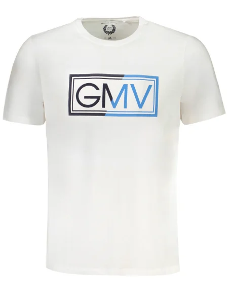 Tricou Gian Marco Venturi scurt alb