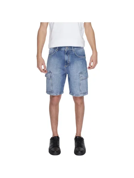 Pantaloni Antony Morato albastru