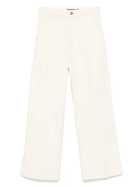 Długa koszulka Polo Ralph Lauren bez rękawów skórzana niebieska