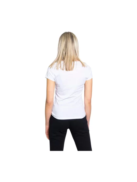 Koszulka Armani Exchange z logo biała