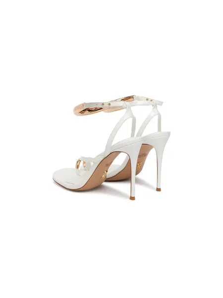 Pantofle Steve Madden bílé