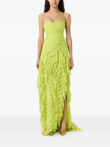 Maxi rochie maxi Blumarine de costum verde
