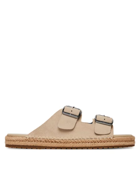 Espadryle Tommy Hilfiger beżowe