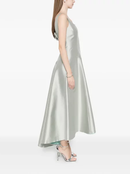 Rochie midi Fely Campo până la genunchi de costum verde