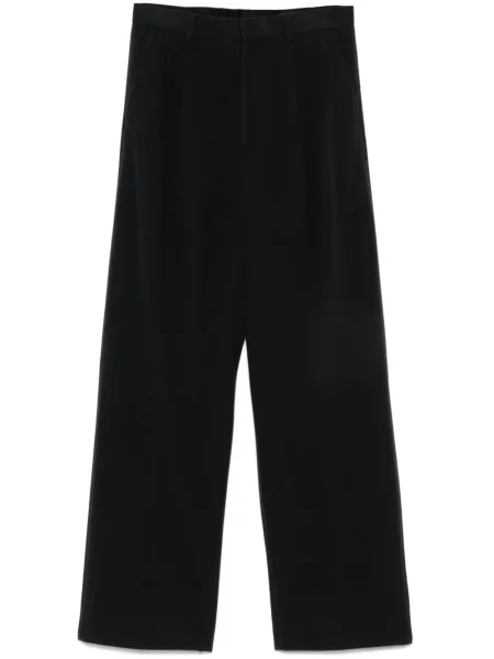 Pantaloni Auralee de lână negru