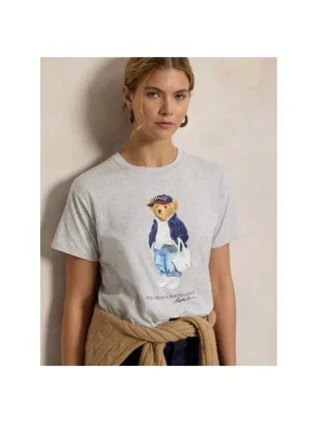 Koszulka polo Polo Ralph Lauren szara