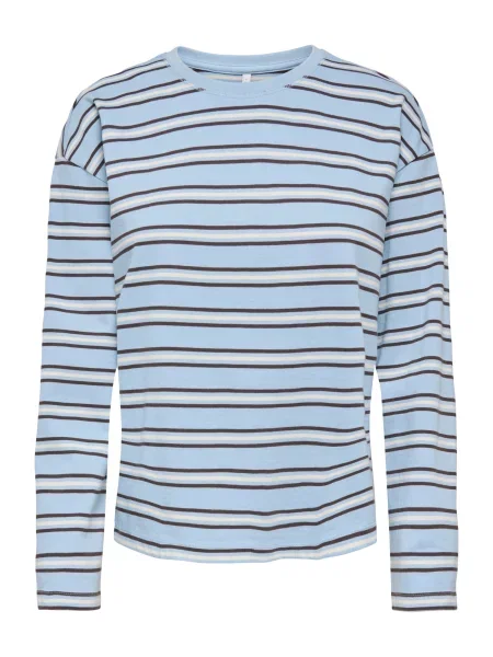 ONLY Tričko ONLNEW SOPH modrá / černá bílá