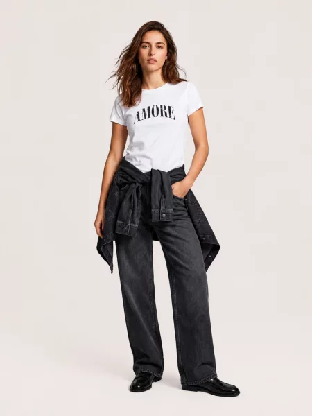 Футболка LTB Jeans білий