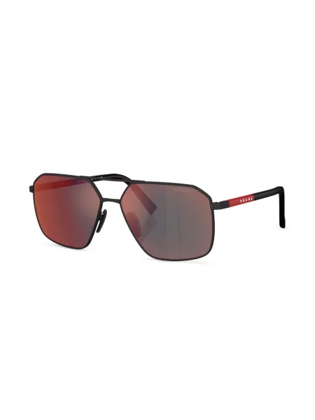 Ochelari de soare Prada Linea Rossa negru