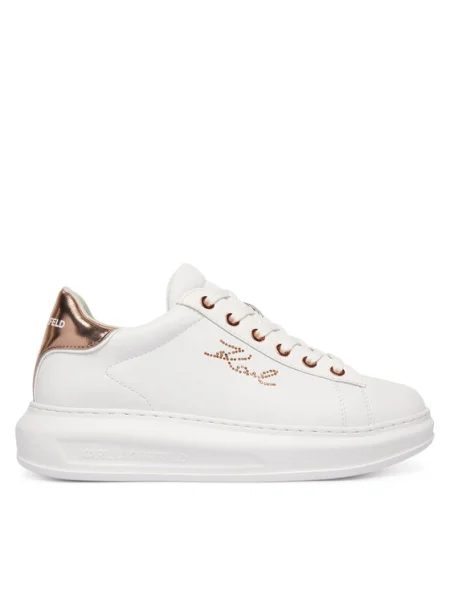 KARL LAGERFELD Sneakersy Kapri biela