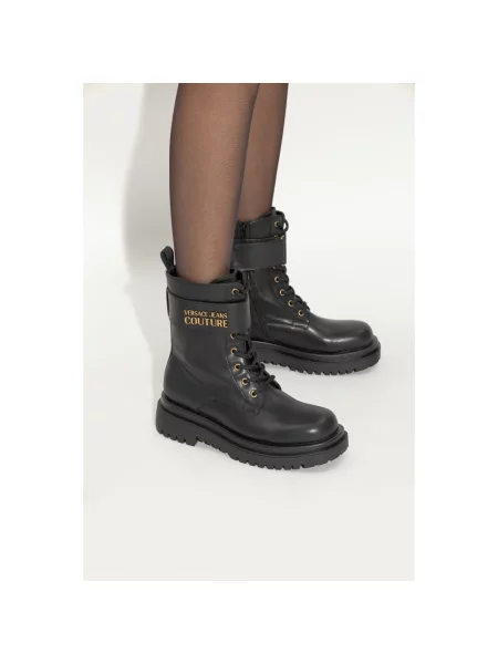 Versace Jeans Couture Trzewiki czarny