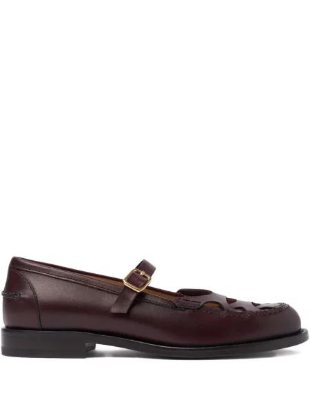 Pantofi loafer Scarosso roșu