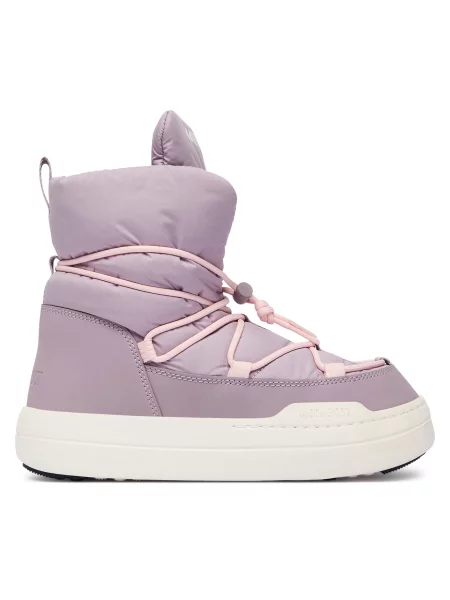 Moon Boot Škornji za sneg Jr Park lace Mid D roza