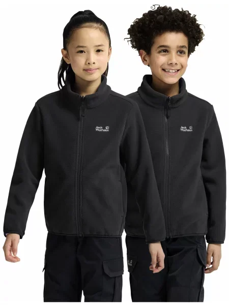 Детский свитер Jack Wolfskin черный