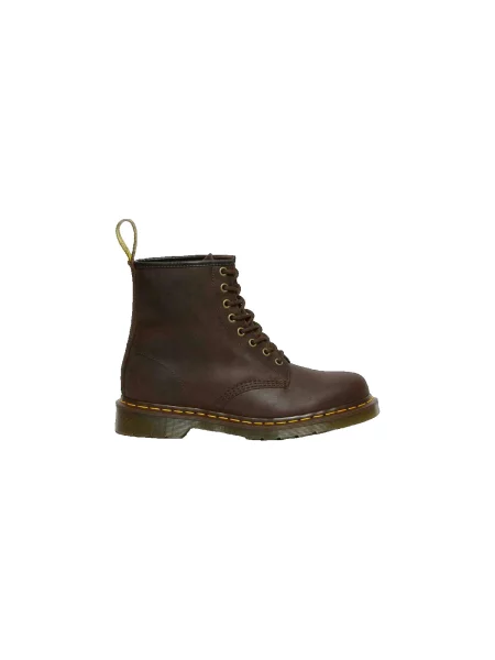 Šněrovací kozačky Dr. Martens hnědé