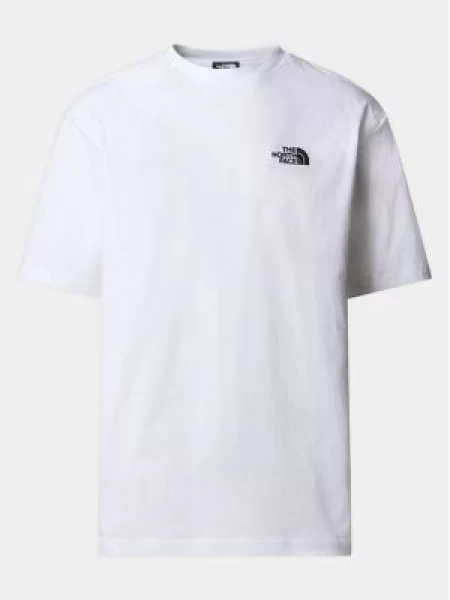 The North Face Marškinėliai Simple Dome Oversize balta