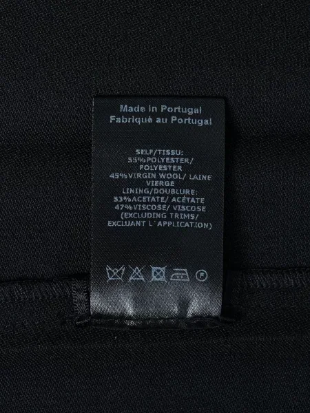 Fustă midi Simone Rocha negru