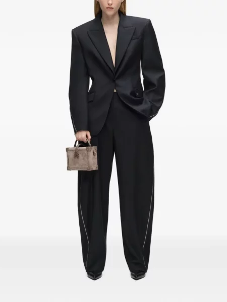 Szarvasbőr crossbody táska Karl Lagerfeld autogrammal