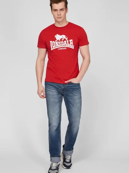 Футболка Lonsdale червона