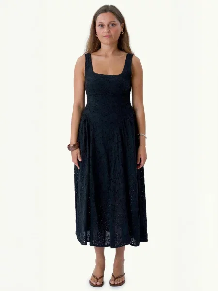 TEESHOPPEN Rochie Asta negru