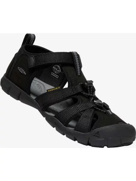 Sandały Keen Seacamp II CNX x Smoke Bear Czarnoszare Junior 35 czarne