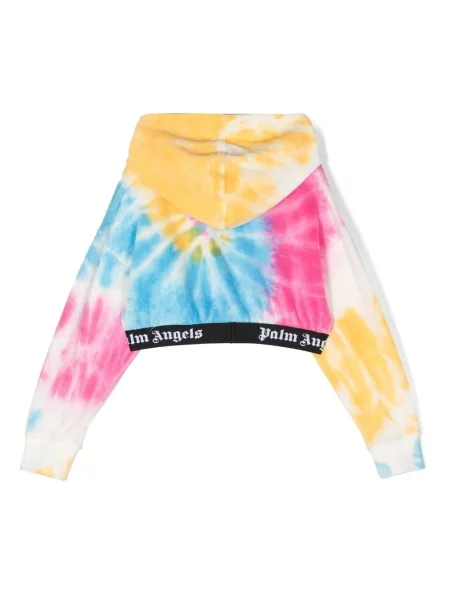 Bluza z kapturem dziecięca Palm Angels różowa