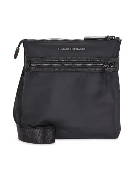 ARMANI EXCHANGE Geantă de umăr negru
