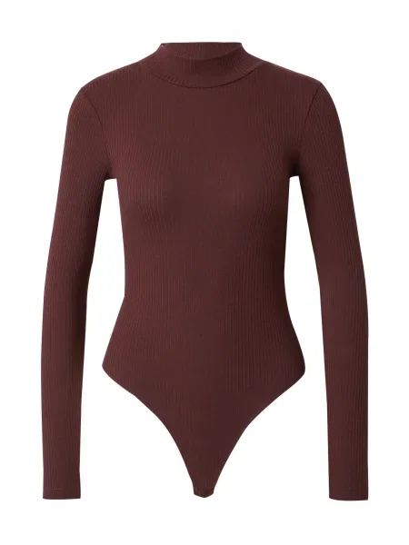 ABOUT YOU Tricou body Carmen ciocolatiu