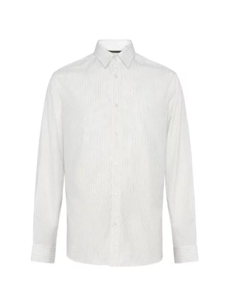 Раирана риза Low Brand бяло