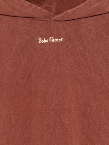 Bluza z kapturem dziecięca Bobo Choses brązowa