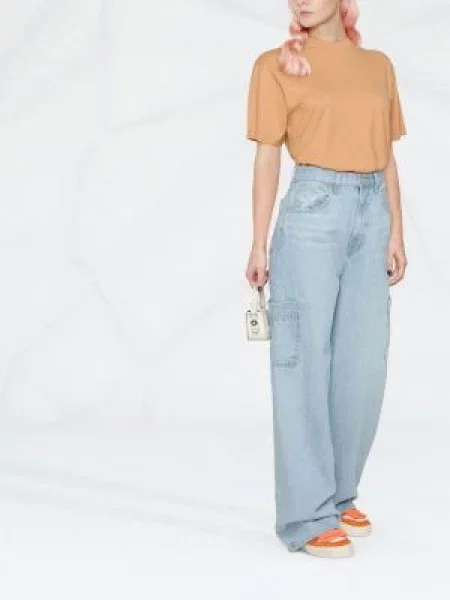 Raštuotas marškinėliai Off-white balta