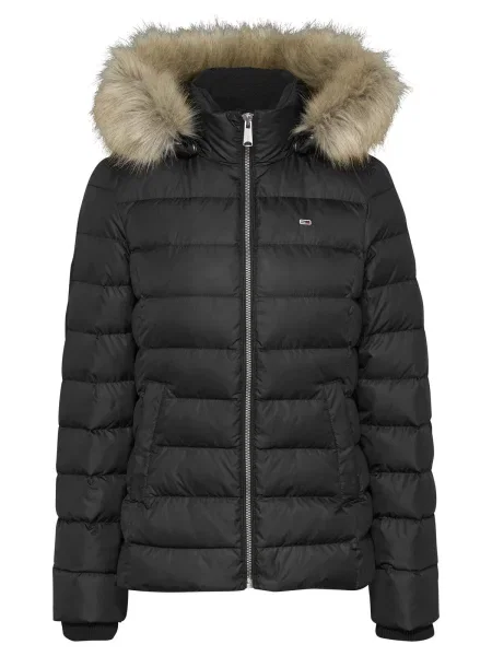 Tommy Jeans kurtka puchowa zimowa czarny