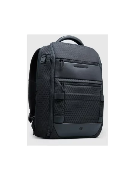 Torba na laptopa Piquadro skórzana niebieska