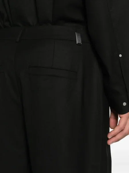 Pantaloni Represent de lână negru