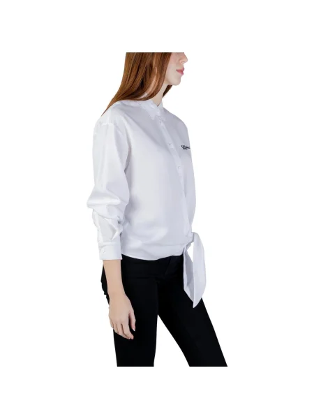 KARL LAGERFELD JEANS Blúzka čierna biela