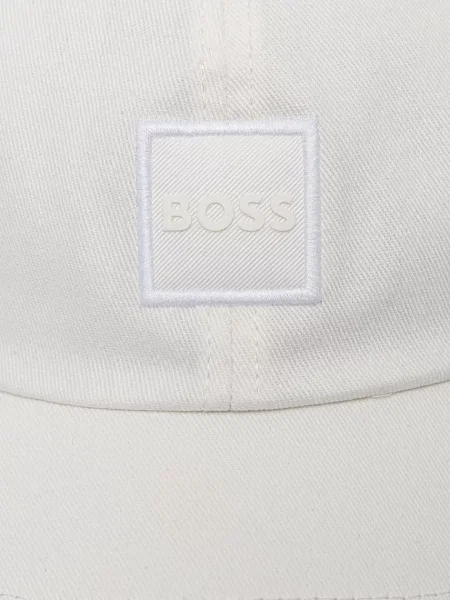 BOSS Orange baseballová čepice Derrel-PL bílá