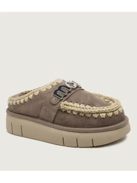 Pantofi Mou din piele bej