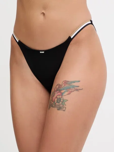 Plavkové kalhotky BOSS ICONIC BRIEF černé