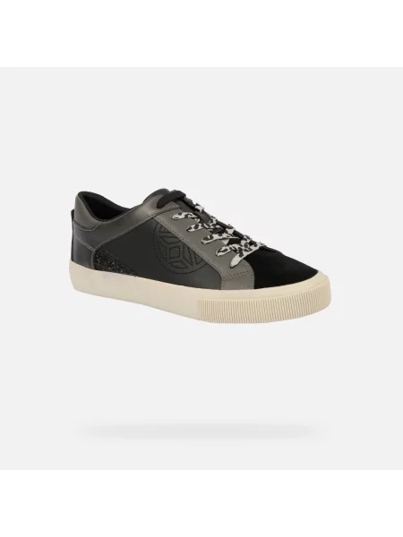 Sneakerși Geox negru