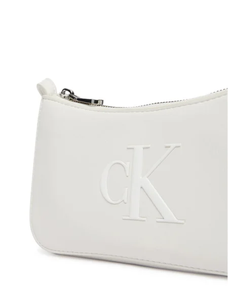 Calvin Klein Táska Bold Ck Mini Bag fehér