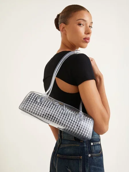 Alaïa Kabelka Le Teckel Medium černá / zlatá bílá